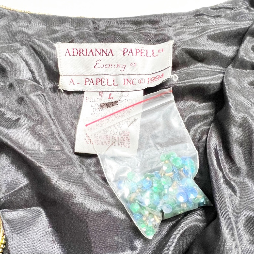 Vintage Adrianna Papell Beaded Cardigan - Picture 7 of 7